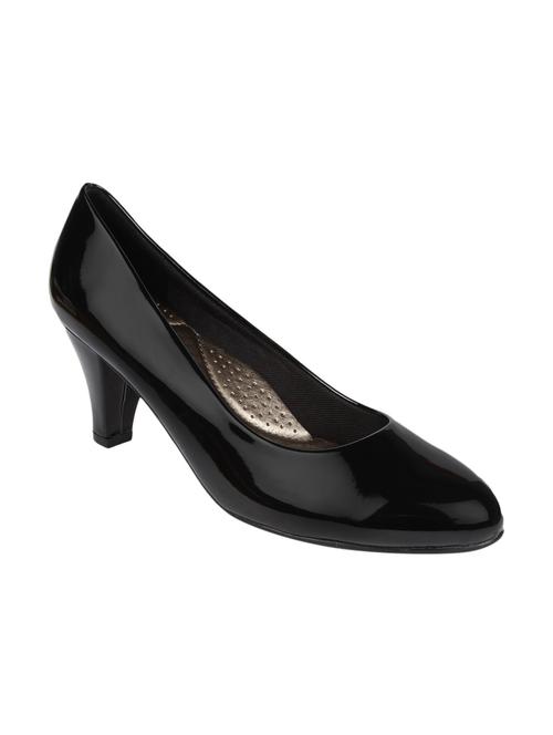 blackpt leatherette slip on pumps - 10524640 - Very Small Image - 1