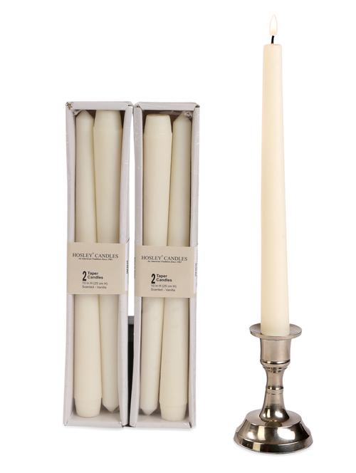 highly scented vanilla taper candles - 1052483 - Very Small Image - 1