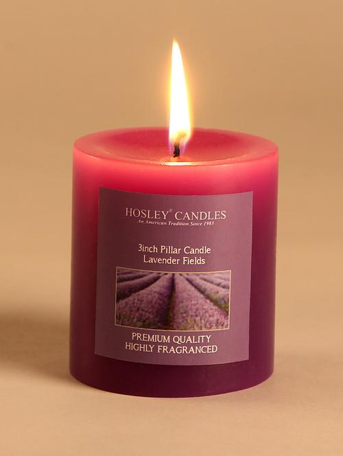 lavender fields scented pillar candle - 1052493 - Very Small Image - 1