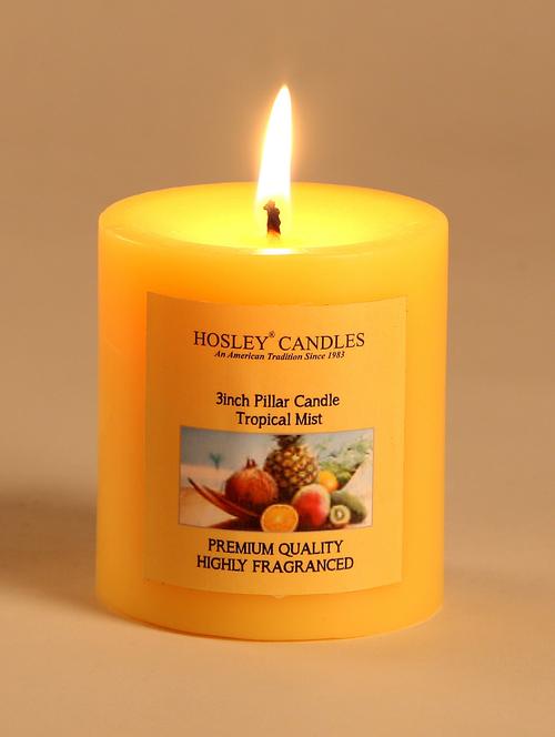 tropical mist scented pillar candle - 1052497 - Very Small Image - 1