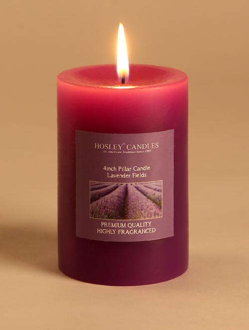 lavender fields scented pillar candle - 1052503 - Very Small Image - 1