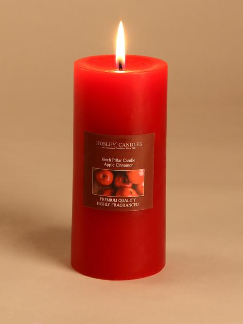 apple cinnamon scented pillar candle - 1052512 - Very Small Image - 1