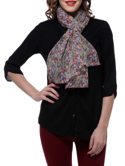 multi colored chiffon scarf - 10526148 - Very Small Image - 1