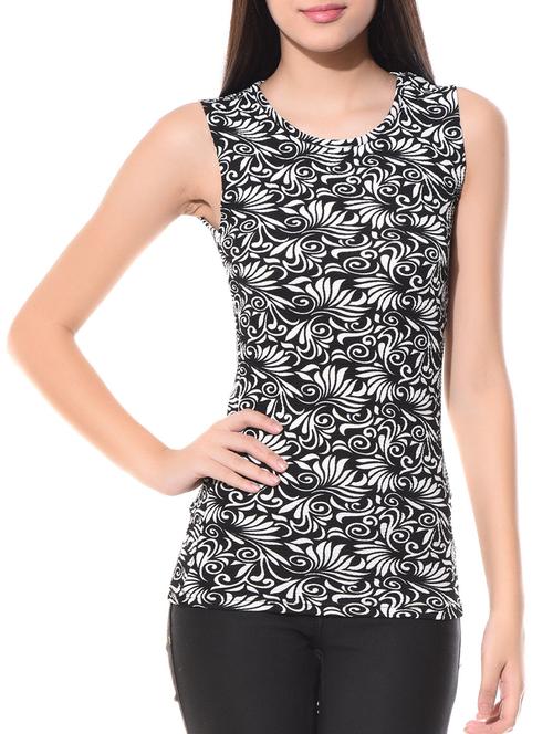 white rayon top - 10528263 - Very Small Image - 1