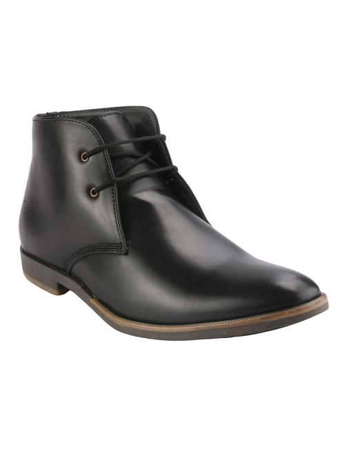 black leatherette boots - 10531613 - Very Small Image - 1