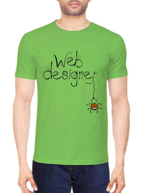 offbeat green tshirt - 10532189 - Very Small Image - 1