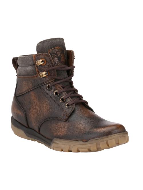 tan leather boots - 10532661 - Very Small Image - 1