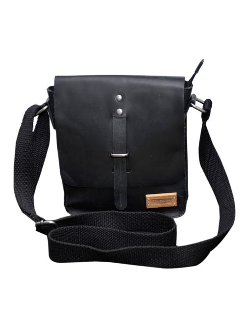 black leather sling bag - 10533375 - Very Small Image - 1