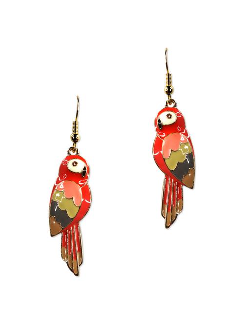multi metal alloy with acrylic earring - 1053478 - Very Small Image - 1