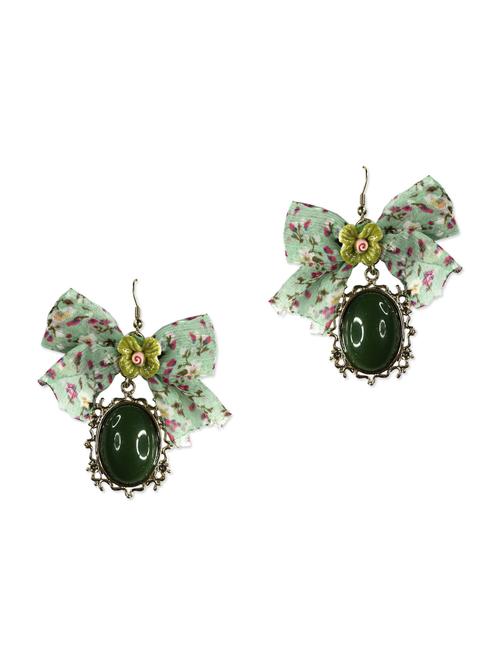 multi metal alloy with acrylic earring - 1053489 - Very Small Image - 1