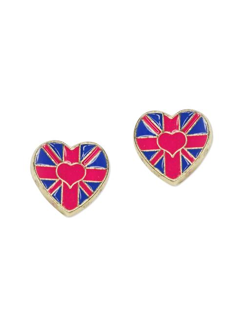 multi metal alloy with acrylic earring - 1053555 - Very Small Image - 1