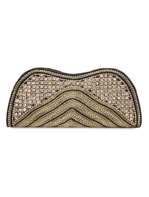 black dupion silk clutch - 1053832 - Very Small Image - 1