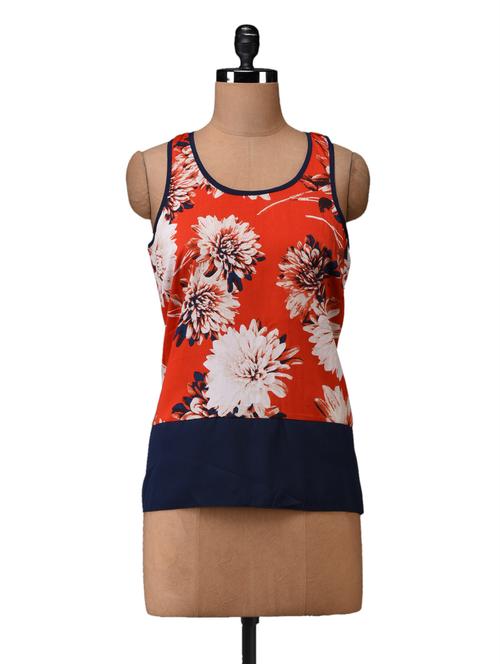 floral printed top - 1054149 - Very Small Image - 1
