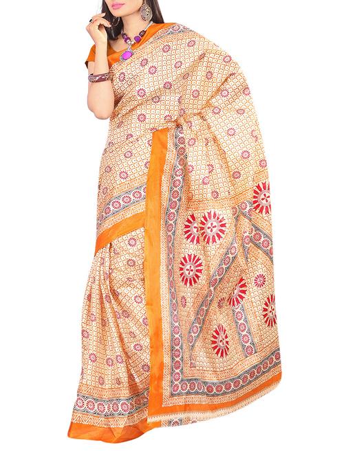 ore art silk saree - 10541861 - Very Small Image - 1