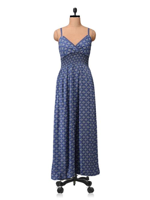 printed viscose dress - 1054245 - Very Small Image - 1