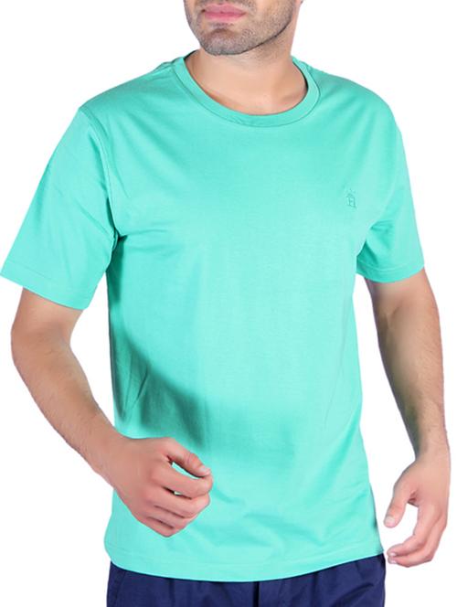 green poly cotton tshirt - 10543246 - Very Small Image - 1