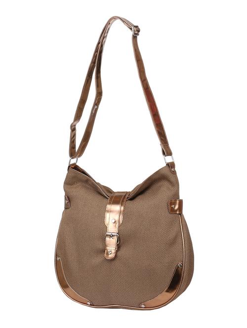 brown canvas sling bag - 10544052 - Very Small Image - 1