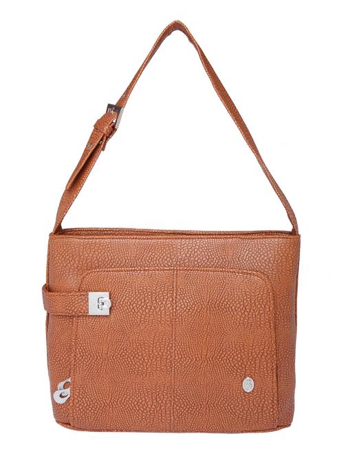 tan leatherette handbag - 10545393 - Very Small Image - 1
