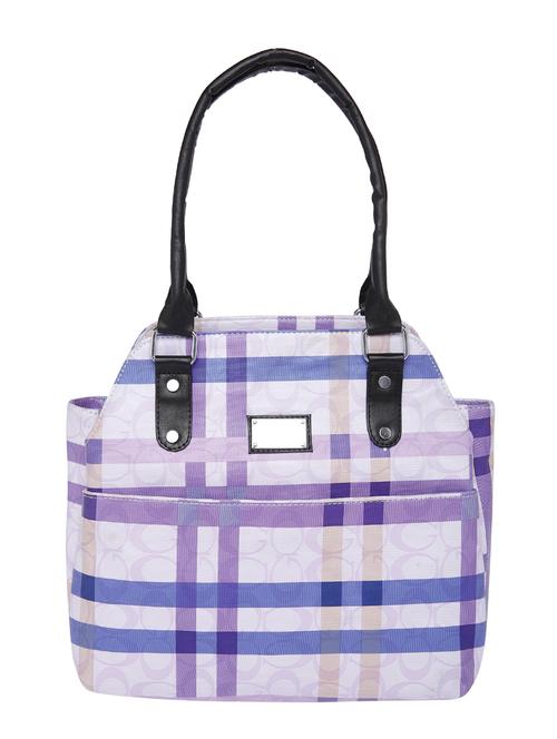 purple leatherette handbag - 10545400 - Very Small Image - 1