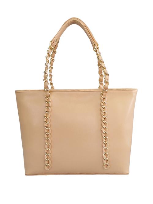 peach faux leather handbag - 10549491 - Very Small Image - 1