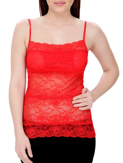 red net camisole - 10554457 - Very Small Image - 1