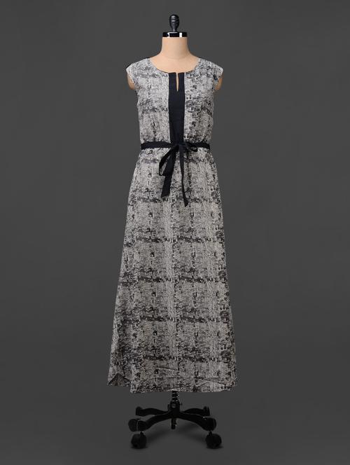 sequin poly crepe maxi dress - 1056061 - Very Small Image - 1