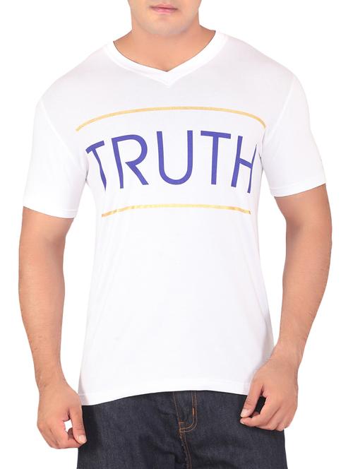 white cotton tshirt - 10561278 - Very Small Image - 1