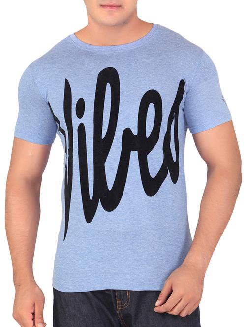blue cotton tshirt - 10561283 - Very Small Image - 1