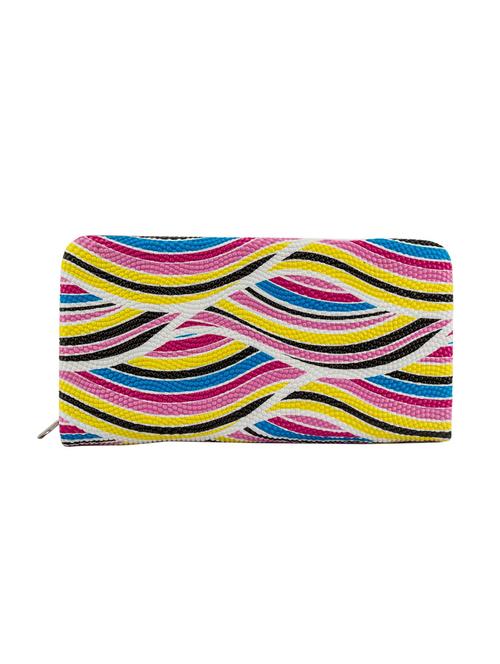 pink leatherette clutch - 10571701 - Very Small Image - 1