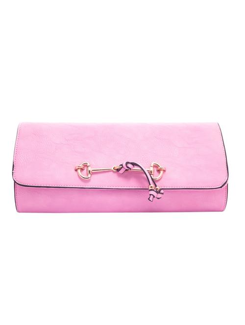 pink leatherette clutch - 1057735 - Very Small Image - 1