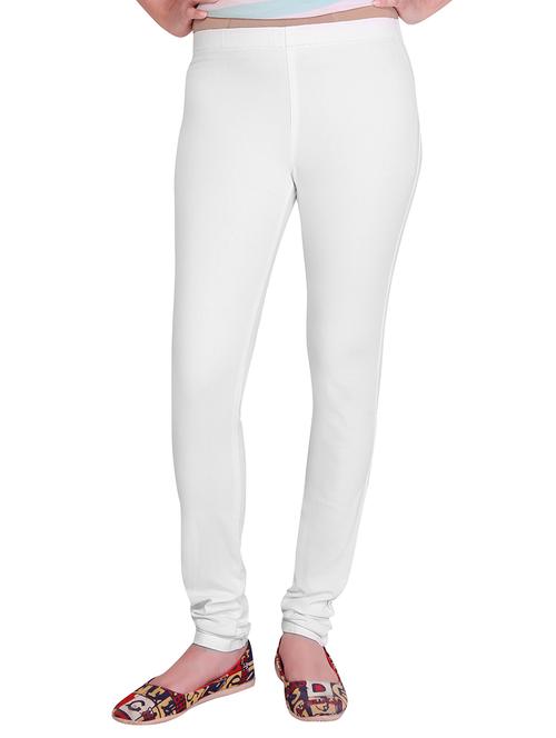 adbucks white stretchable denim jeggings - 10579127 - Very Small Image - 1