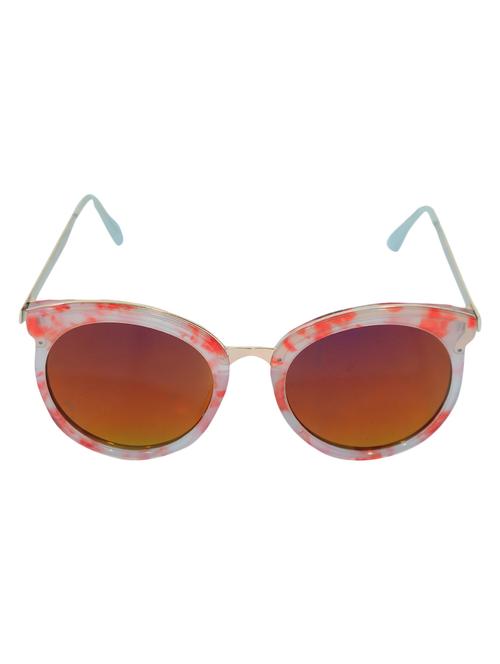 eye candy round sunglasses (orange) - 10585852 - Very Small Image - 1