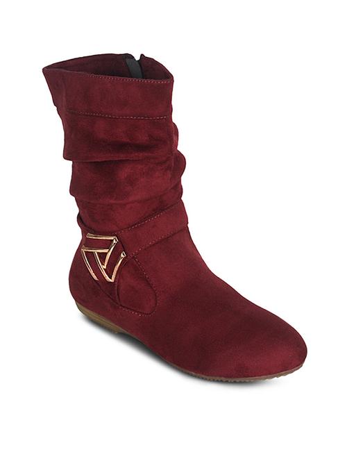 red suede calf boot - 10589007 - Very Small Image - 1