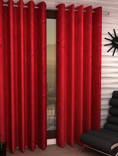 k dã©cor beautiful polyster door curtain - 1 pc - 10590159 - Very Small Image - 1