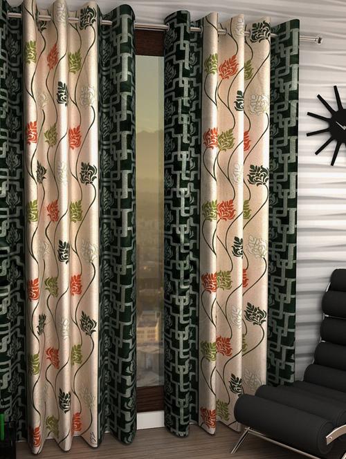 k dã©cor beautiful polyster door curtain - 1 pc - 10590163 - Very Small Image - 1