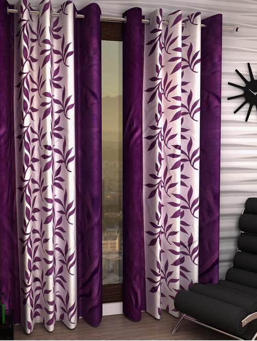 k dã©cor beautiful polyster door curtain - 1 pc - 10590172 - Very Small Image - 1