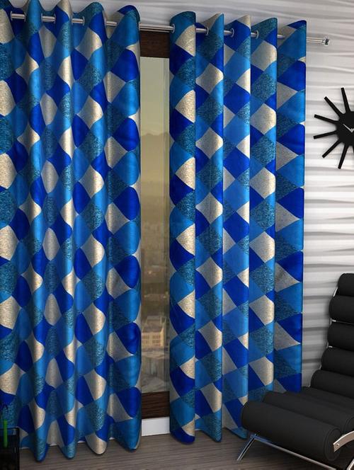 k dã©cor beautiful polyster door curtain - 1 pc - 10590187 - Very Small Image - 1