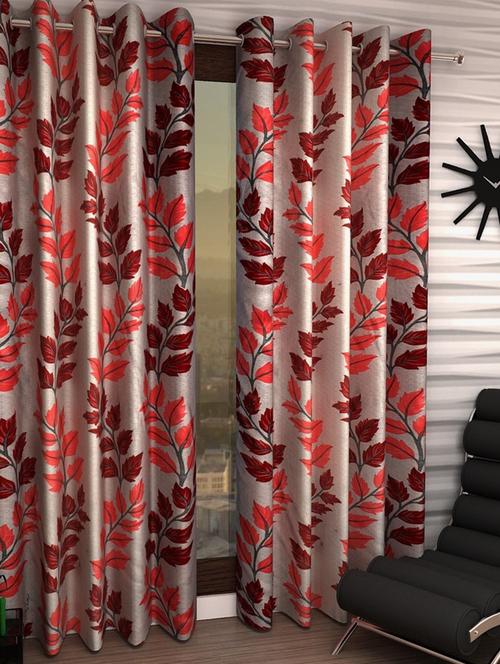 k dã©cor beautiful polyster door curtain - 1 pc - 10590199 - Very Small Image - 1