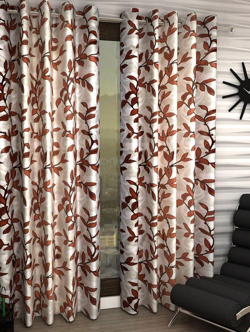 k dã©cor beautiful polyster door curtain - 1 pc - 10590216 - Very Small Image - 1