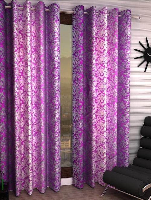 k dã©cor beautiful polyster door curtain - 1 pc - 10590231 - Very Small Image - 1