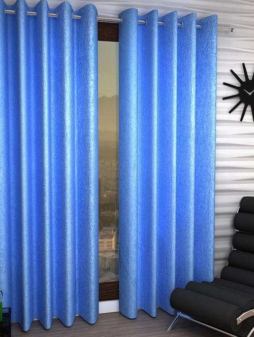 k dã©cor set of 6 beautiful polyster door curtains - 10590537 - Very Small Image - 1