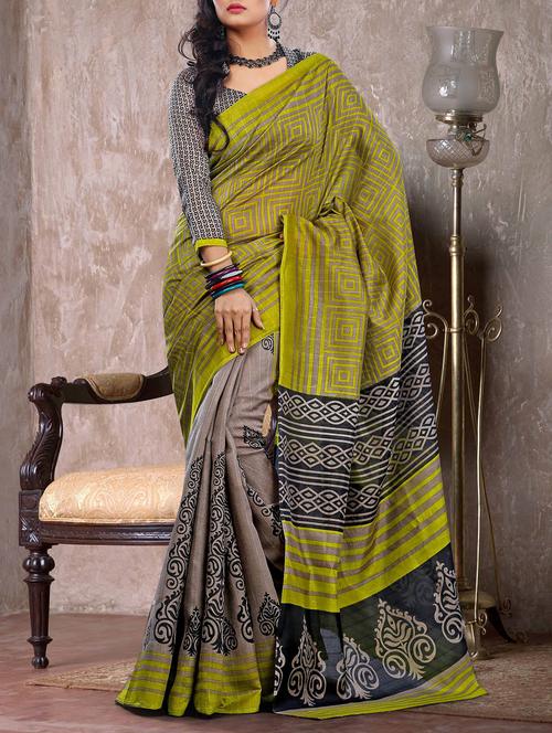 multicolor silk saree - 10592603 - Very Small Image - 1