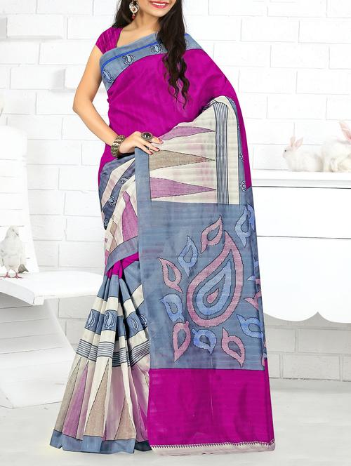 multicolor silk saree - 10592628 - Very Small Image - 1