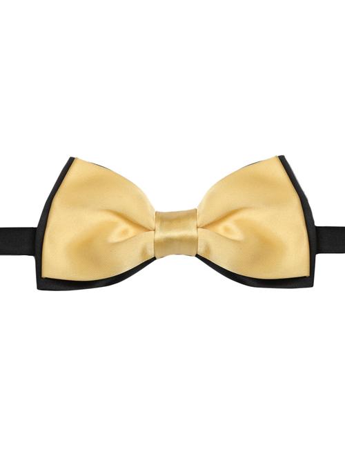 yellow, black polyester bow ty - 10593816 - Very Small Image - 1