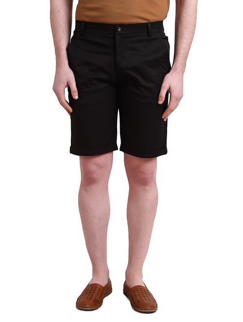 black cotton short - 10598799 - Very Small Image - 1
