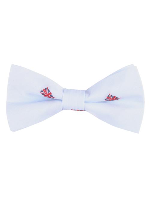 white cotton bow ty - 10607945 - Very Small Image - 1