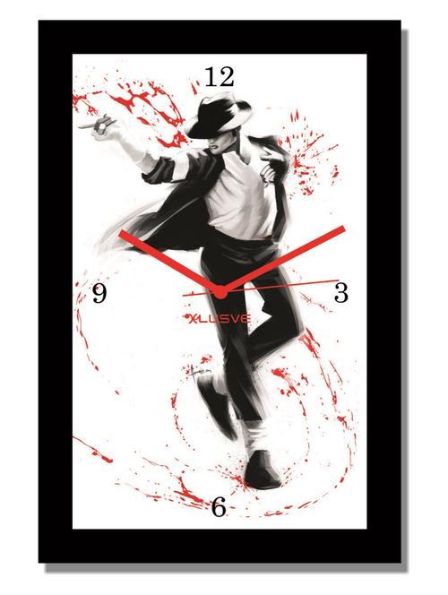 xclusve michel jakson moon walk wall clock - 10608979 - Very Small Image - 1