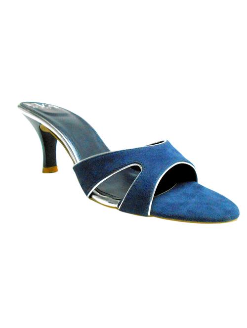 blue leatherette sandals - 10618370 - Very Small Image - 1