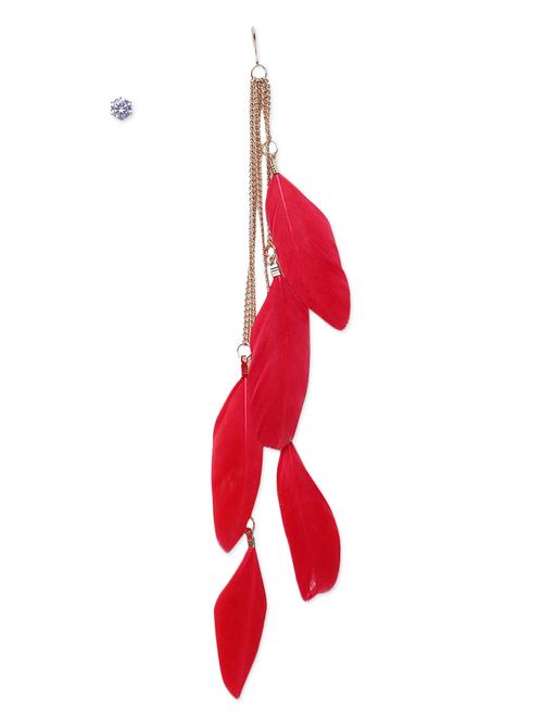 red metal earring - 10621642 - Very Small Image - 1