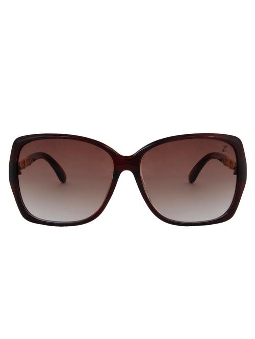 zyaden brown oversized sunglasses for women 2 - 10622760 - Very Small Image - 1